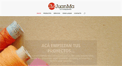 Desktop Screenshot of maquineriajuanma.com
